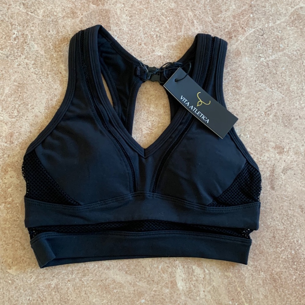 Women’s Vita Athletica Black Sports Bra